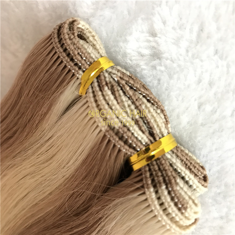 Best piano color human hand tied weft X94